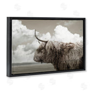 CAD Designs | Longhorn Cattle & Clouds View