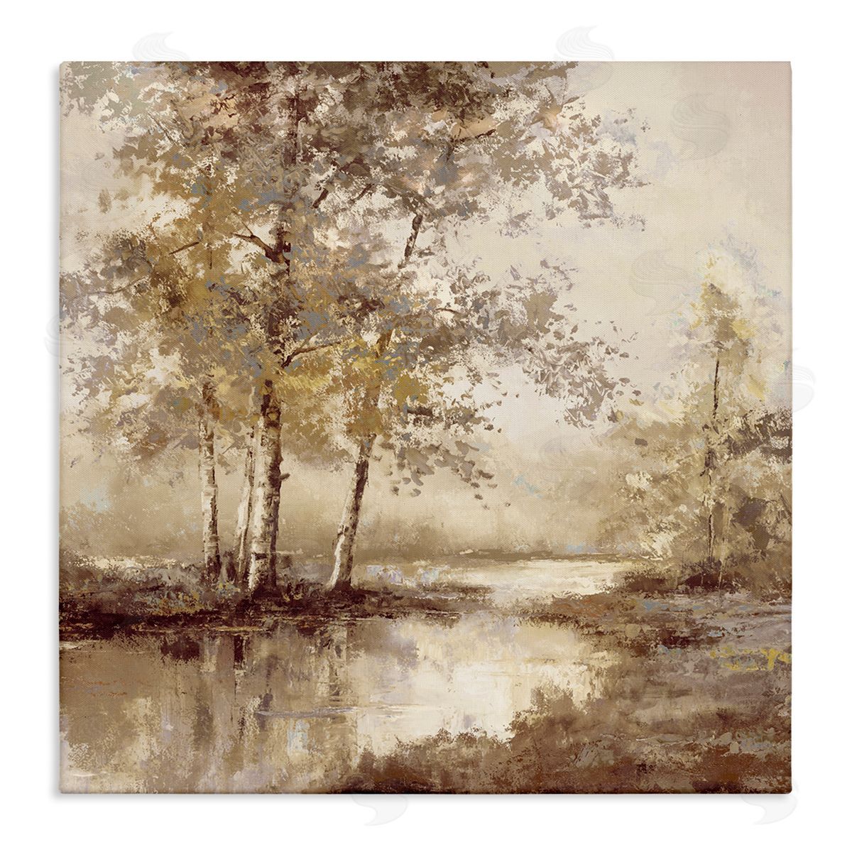T.C. Chiu | Forest Stream in Sepia