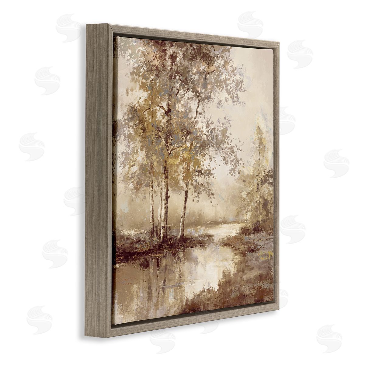 T.C. Chiu | Forest Stream in Sepia