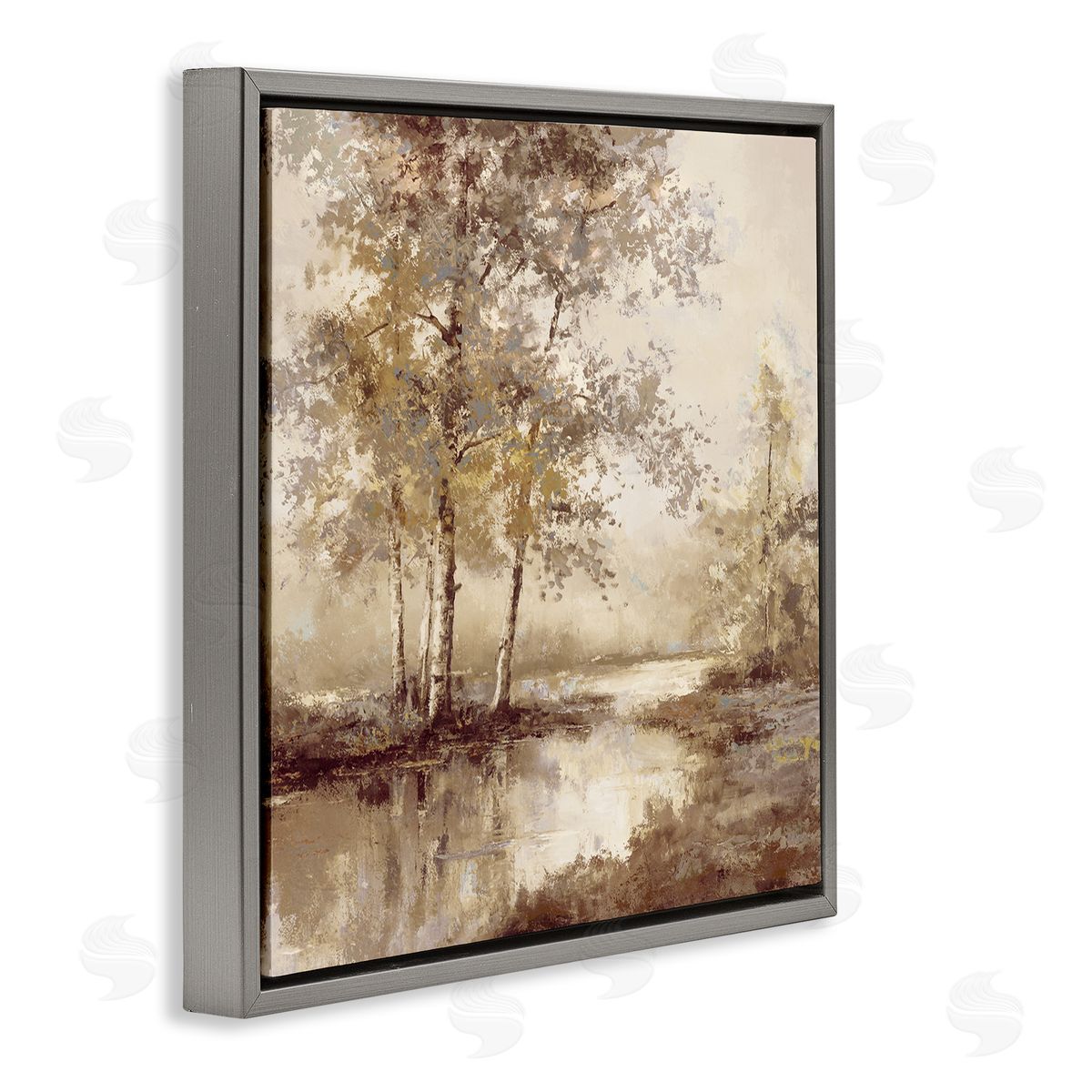 T.C. Chiu | Forest Stream in Sepia