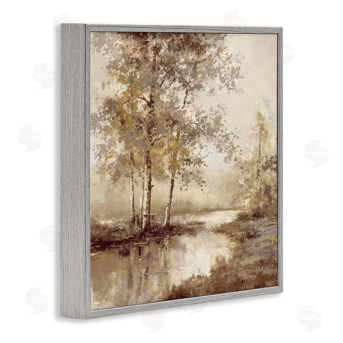 T.C. Chiu | Forest Stream in Sepia