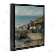 A. Renoir | Seaside Cottages in Distance