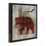 Susan Arnot | Buffalo Plaid Bear & Bird