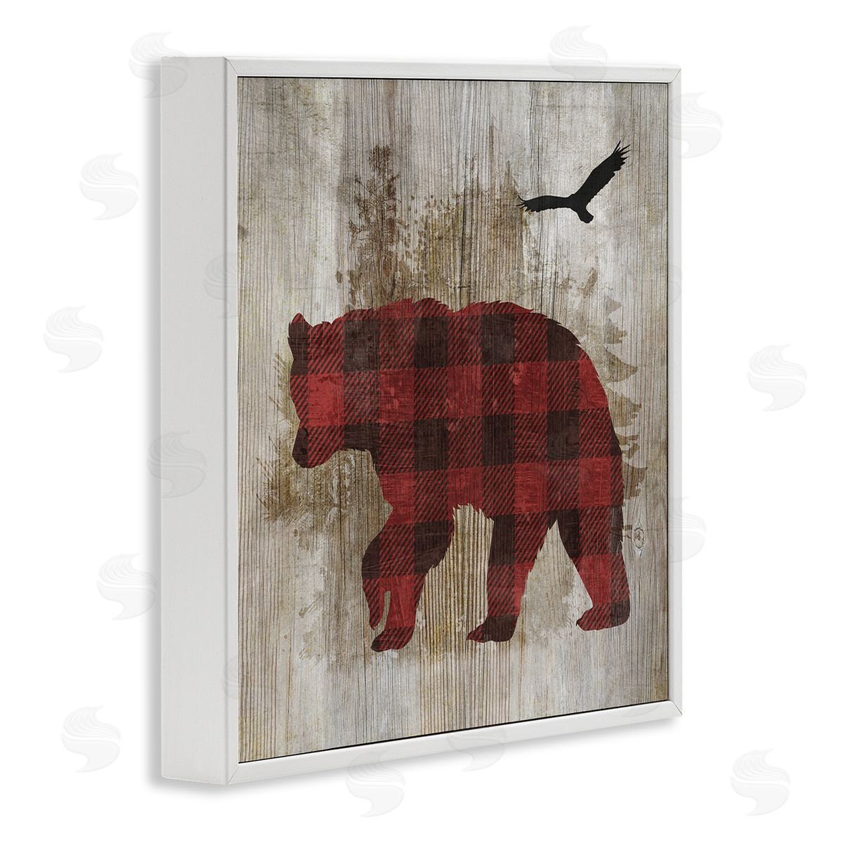 Susan Arnot | Buffalo Plaid Bear & Bird