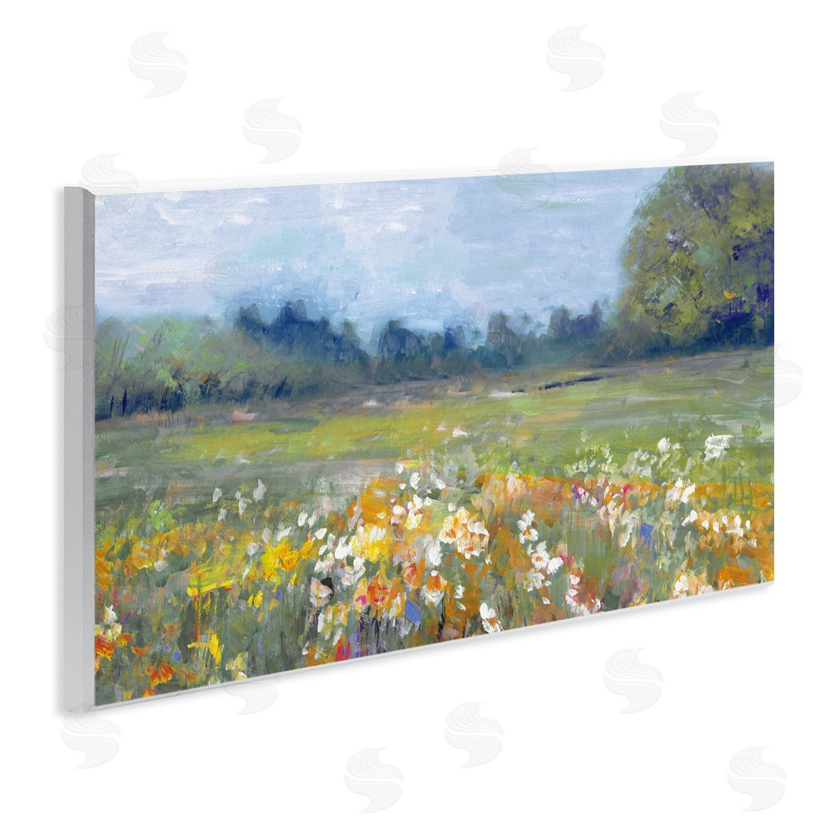 Sally Swatland | Bright Meadow Flowers in Countryside