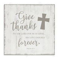 CAD Designs | Give Thanks Religious Proverb