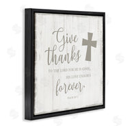 CAD Designs | Give Thanks Religious Proverb