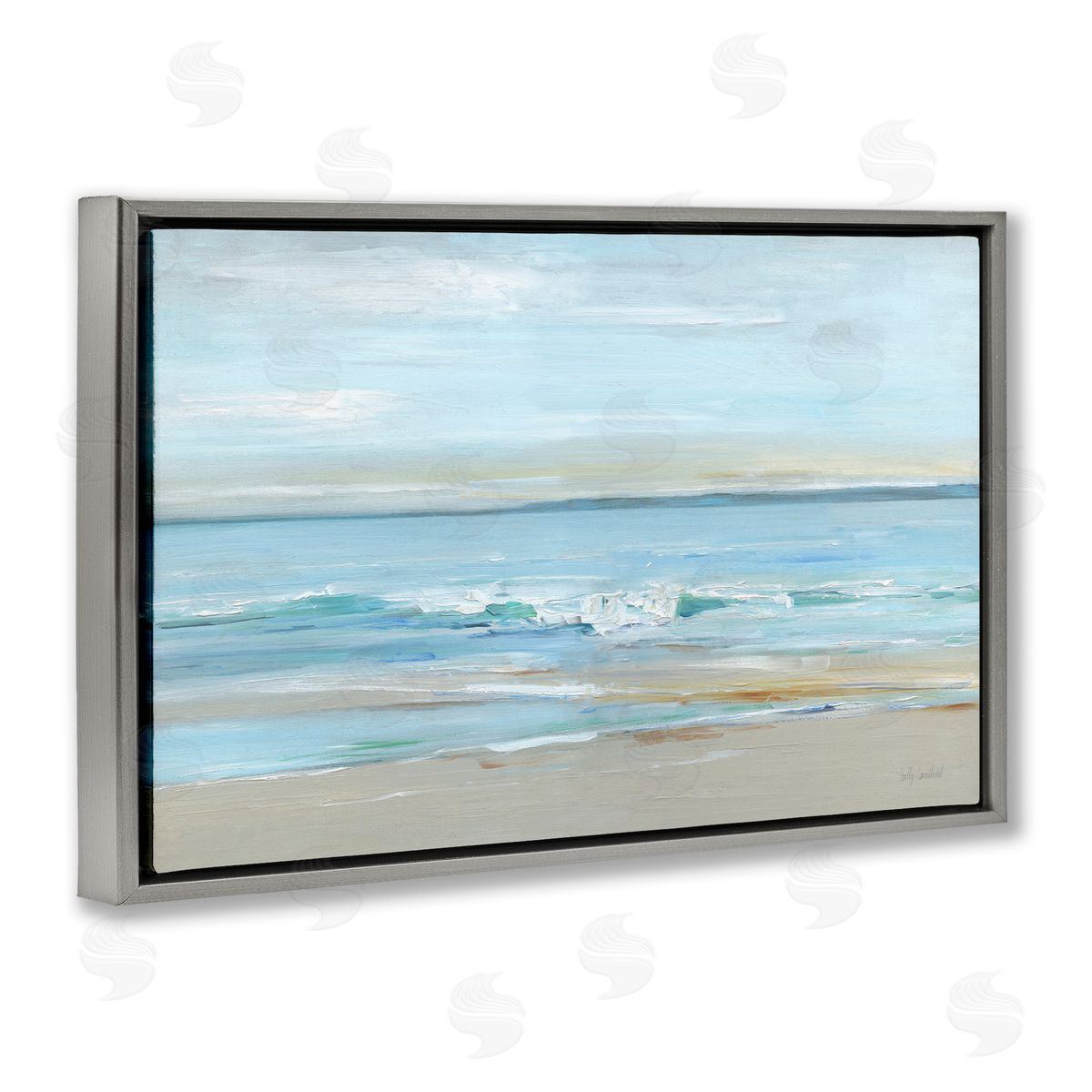 Sally Swatland | Restless Beach Waves Abstraction
