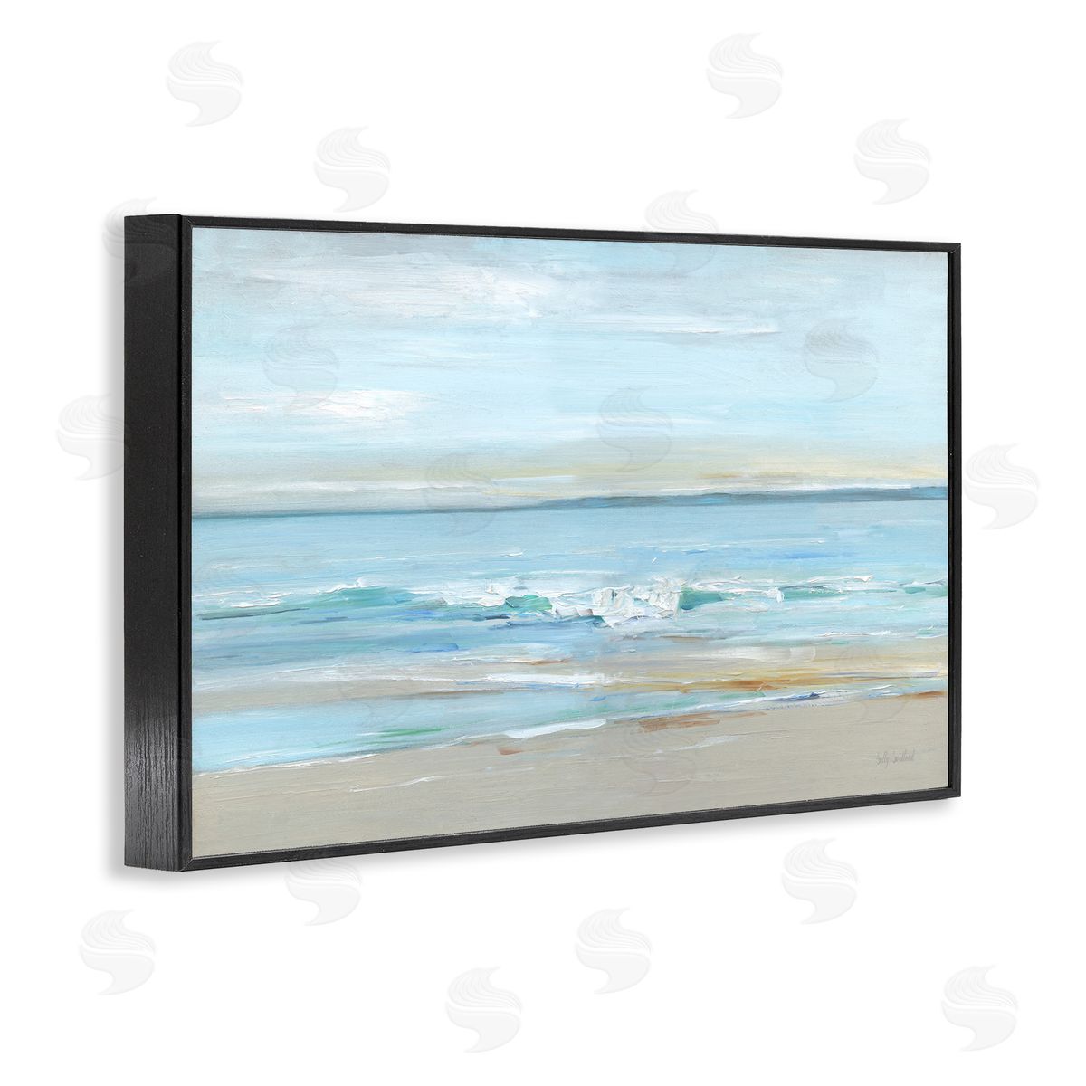 Sally Swatland | Restless Beach Waves Abstraction