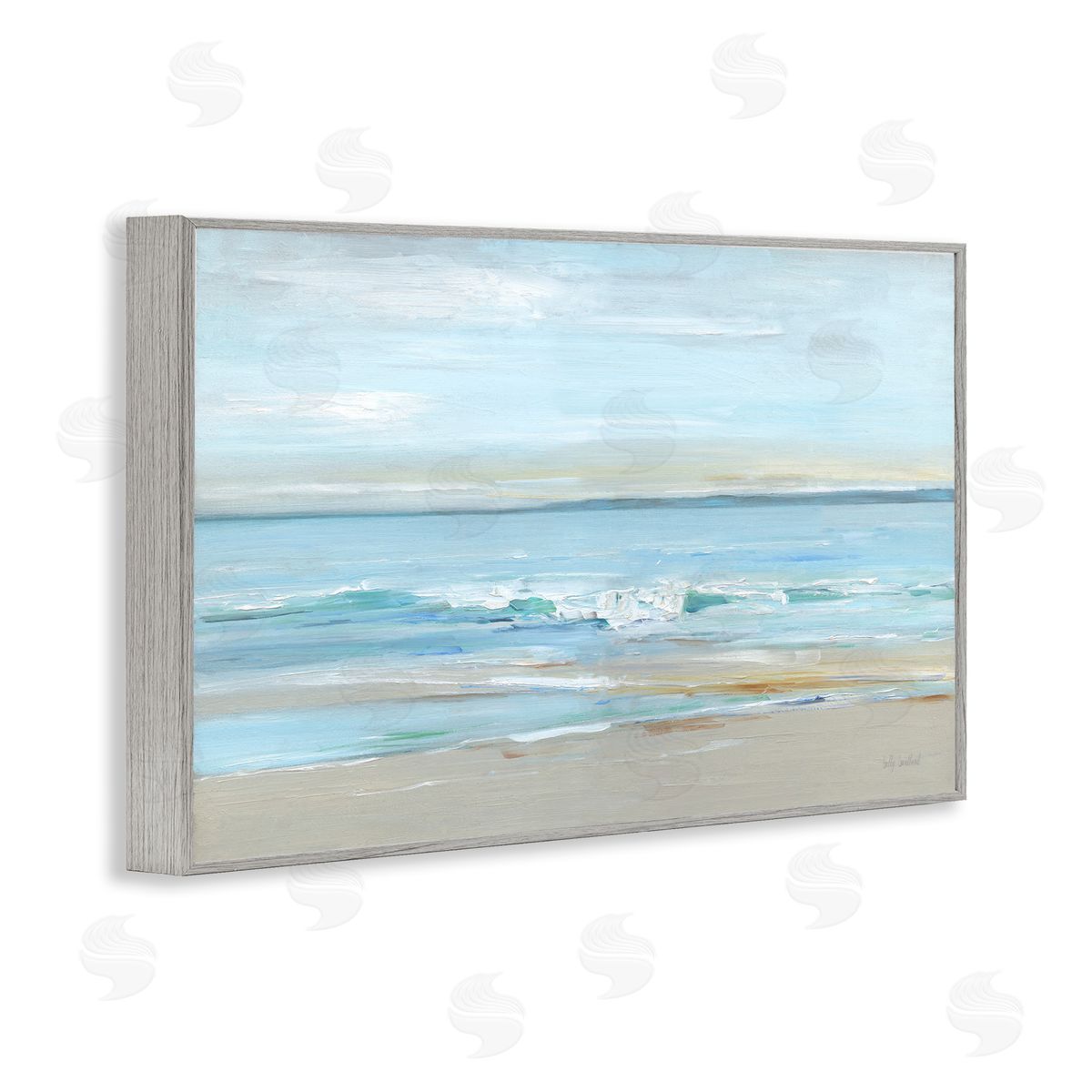 Sally Swatland | Restless Beach Waves Abstraction