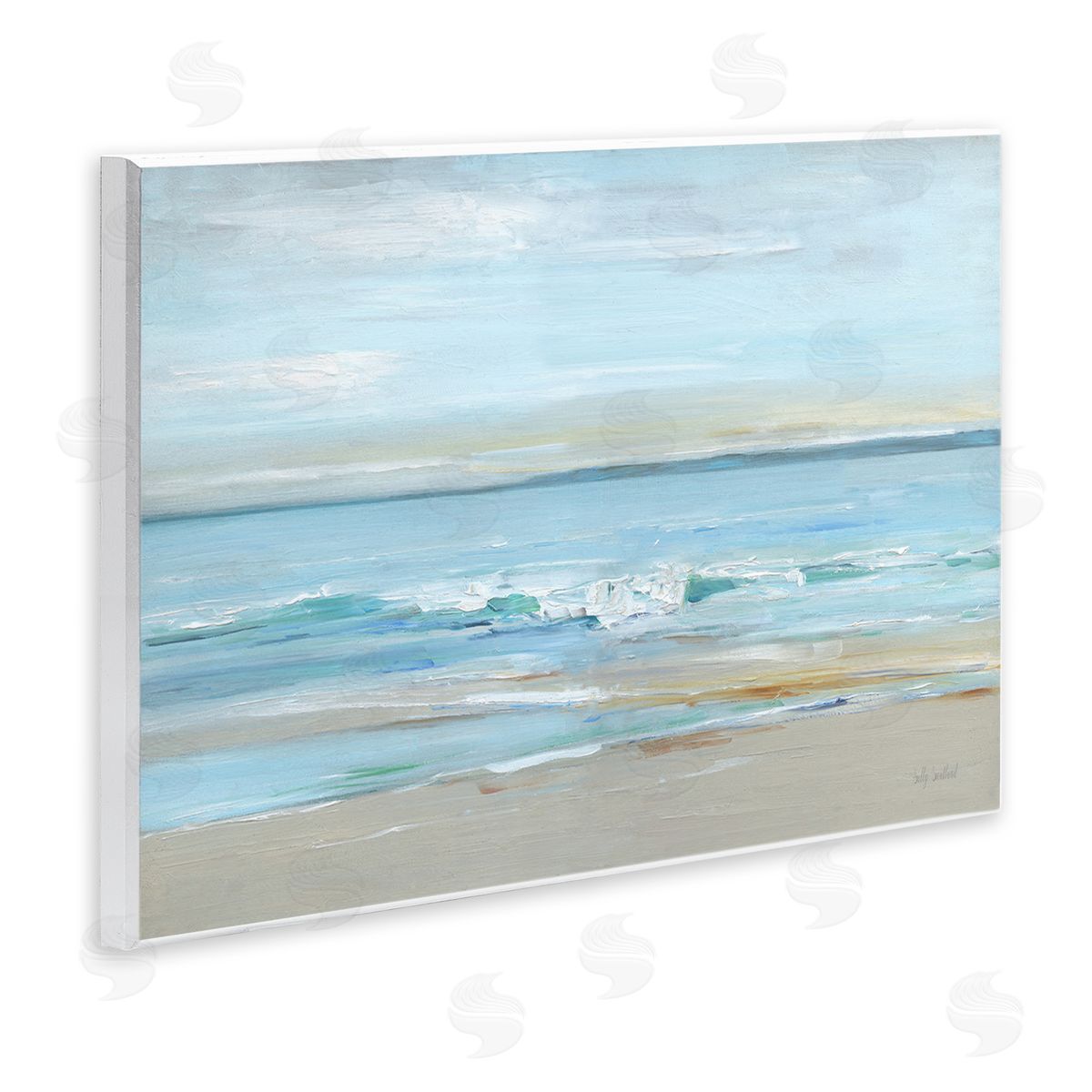 Sally Swatland | Restless Beach Waves Abstraction