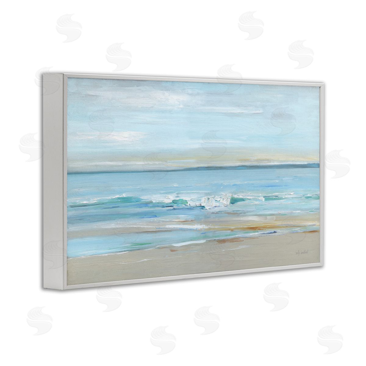 Sally Swatland | Restless Beach Waves Abstraction