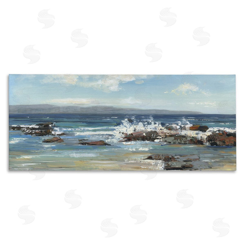Sally Swatland | Turbulent Crashing Beach Waves