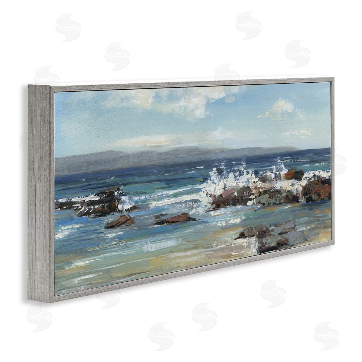 Sally Swatland | Turbulent Crashing Beach Waves