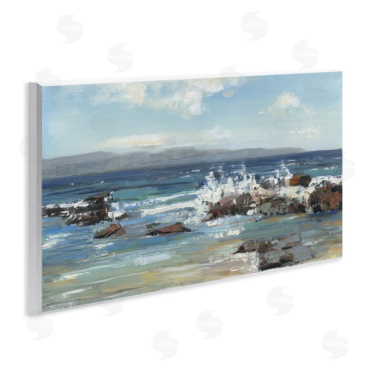 Sally Swatland | Turbulent Crashing Beach Waves