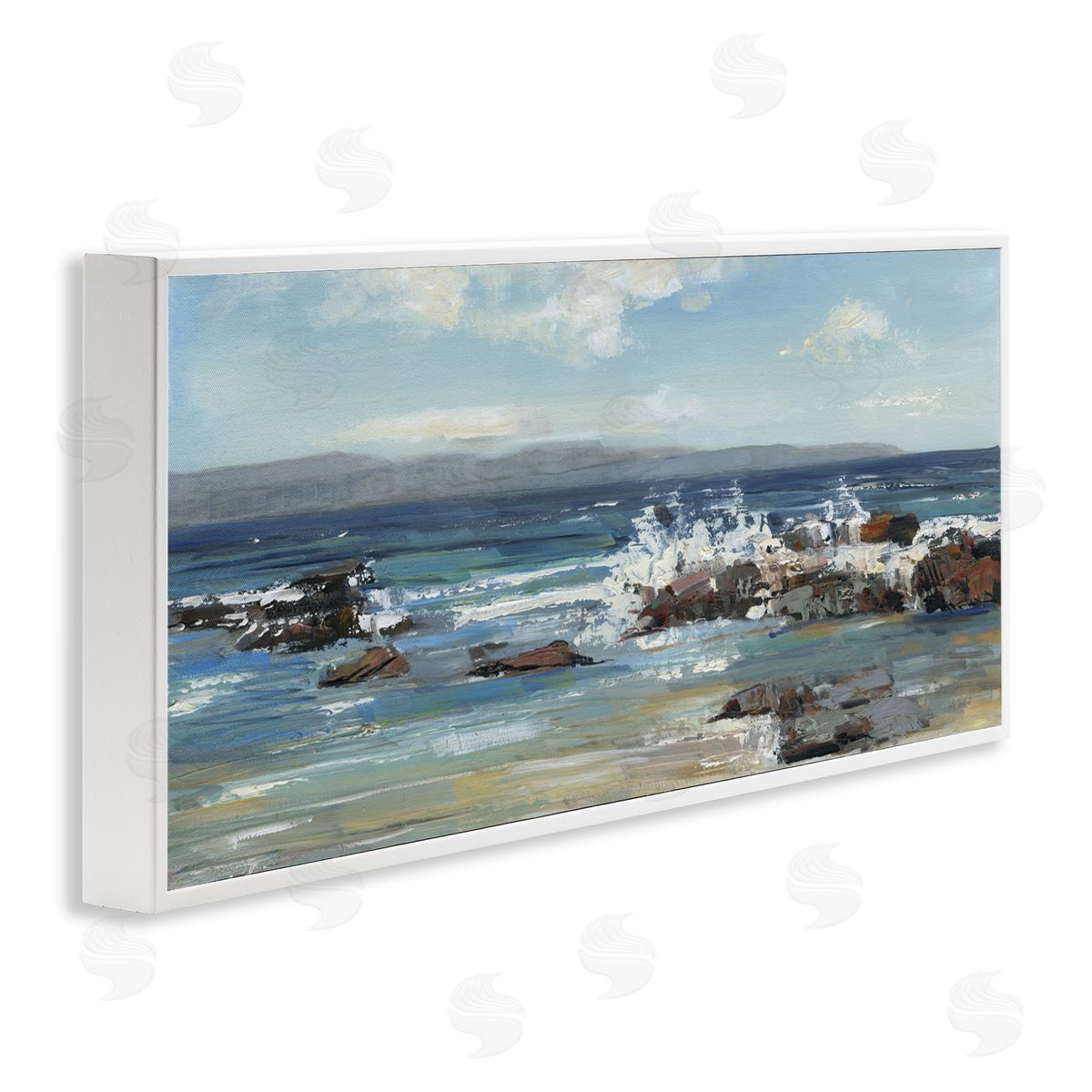 Sally Swatland | Turbulent Crashing Beach Waves