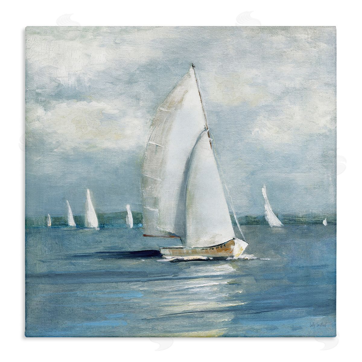 Sally Swatland | Cruising Sailboat Seascape