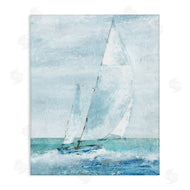 Carol Robinson | Sea Vessel with Looming Sails