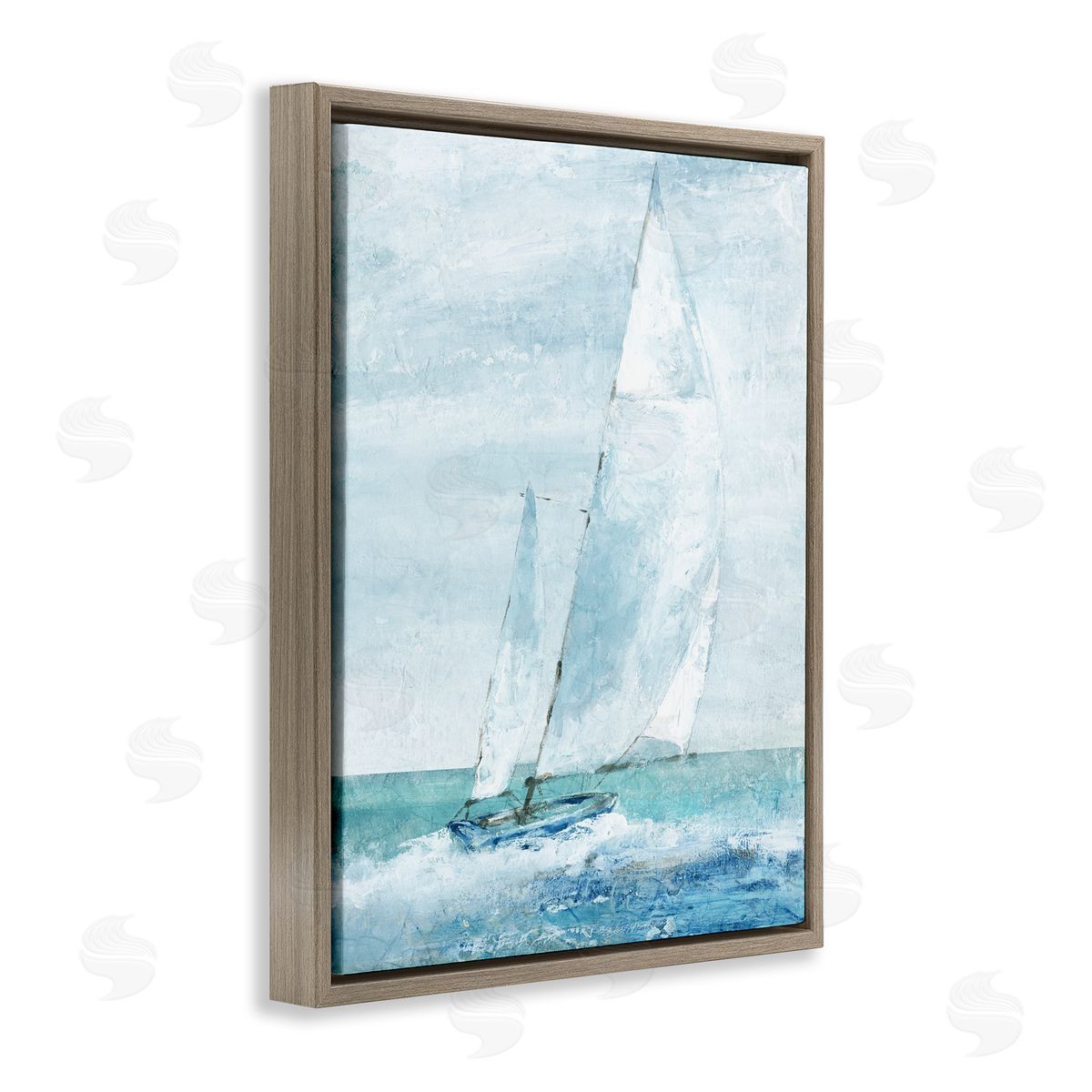 Carol Robinson | Sea Vessel with Looming Sails