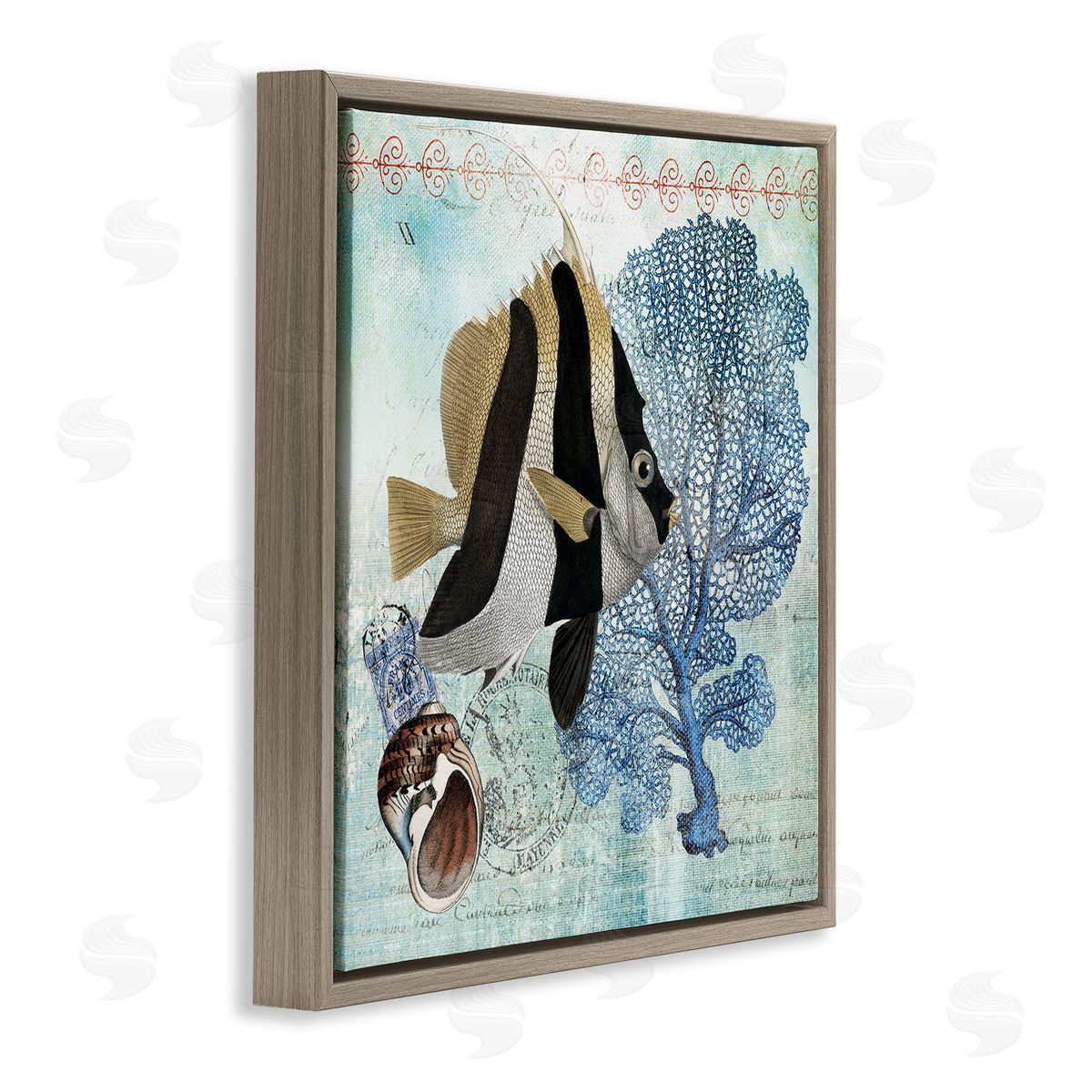 Susan Arnot | Vintage Tropical Fish Collage