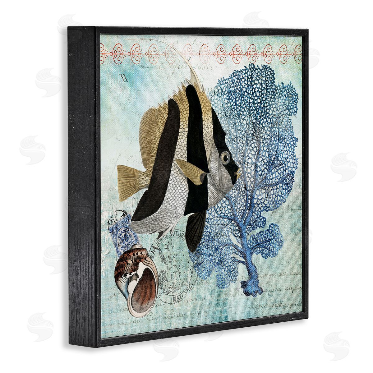 Susan Arnot | Vintage Tropical Fish Collage