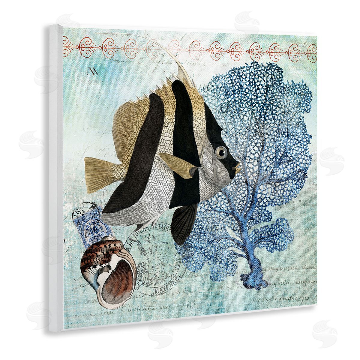 Susan Arnot | Vintage Tropical Fish Collage