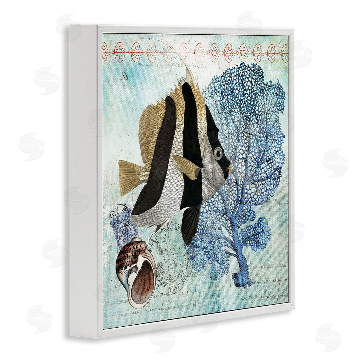 Susan Arnot | Vintage Tropical Fish Collage