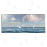 Sally Swatland | Distant Sea Vessels Seascape