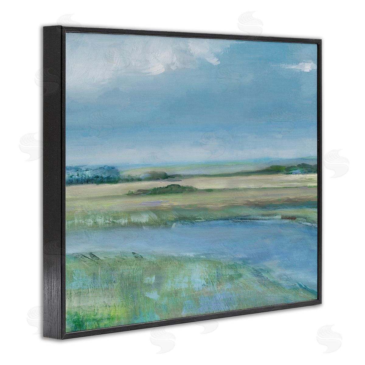 Sally Swatland | Curving River Bend Landscape