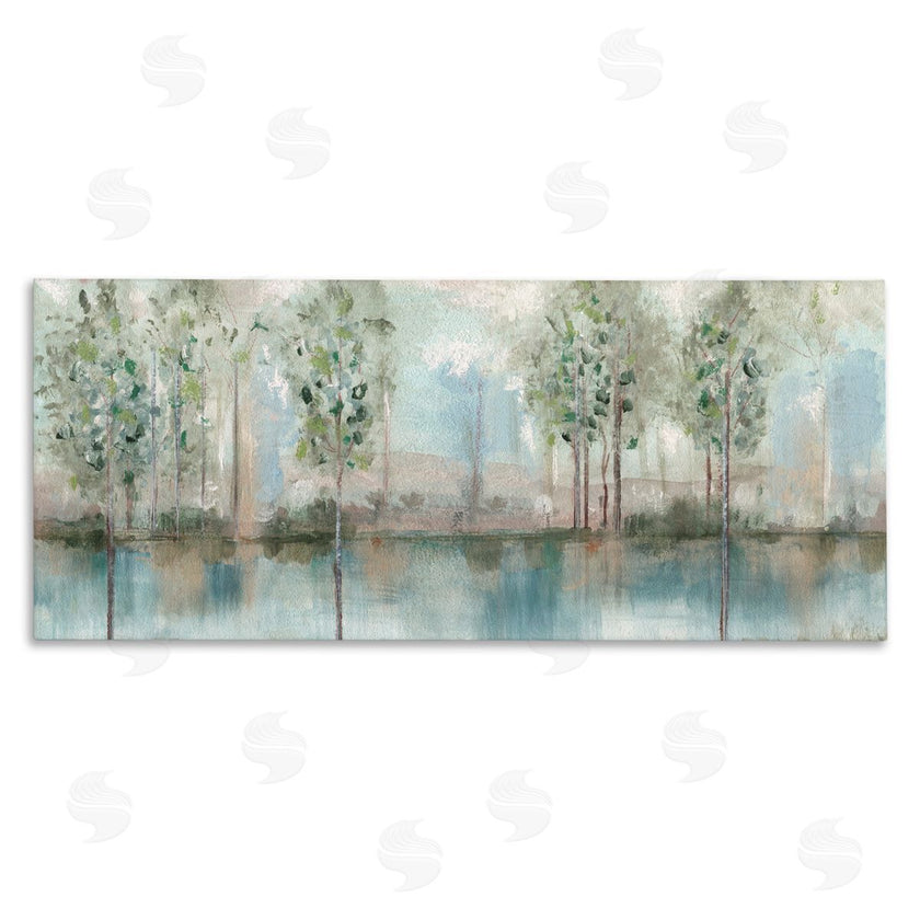 Susan Jill | Trees Reflecting on River