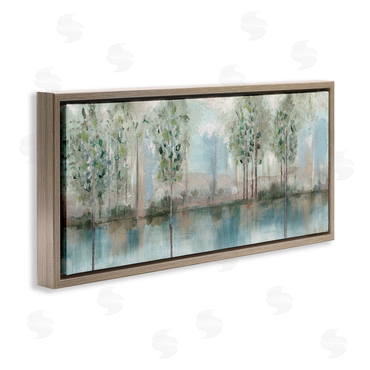 Susan Jill | Trees Reflecting on River