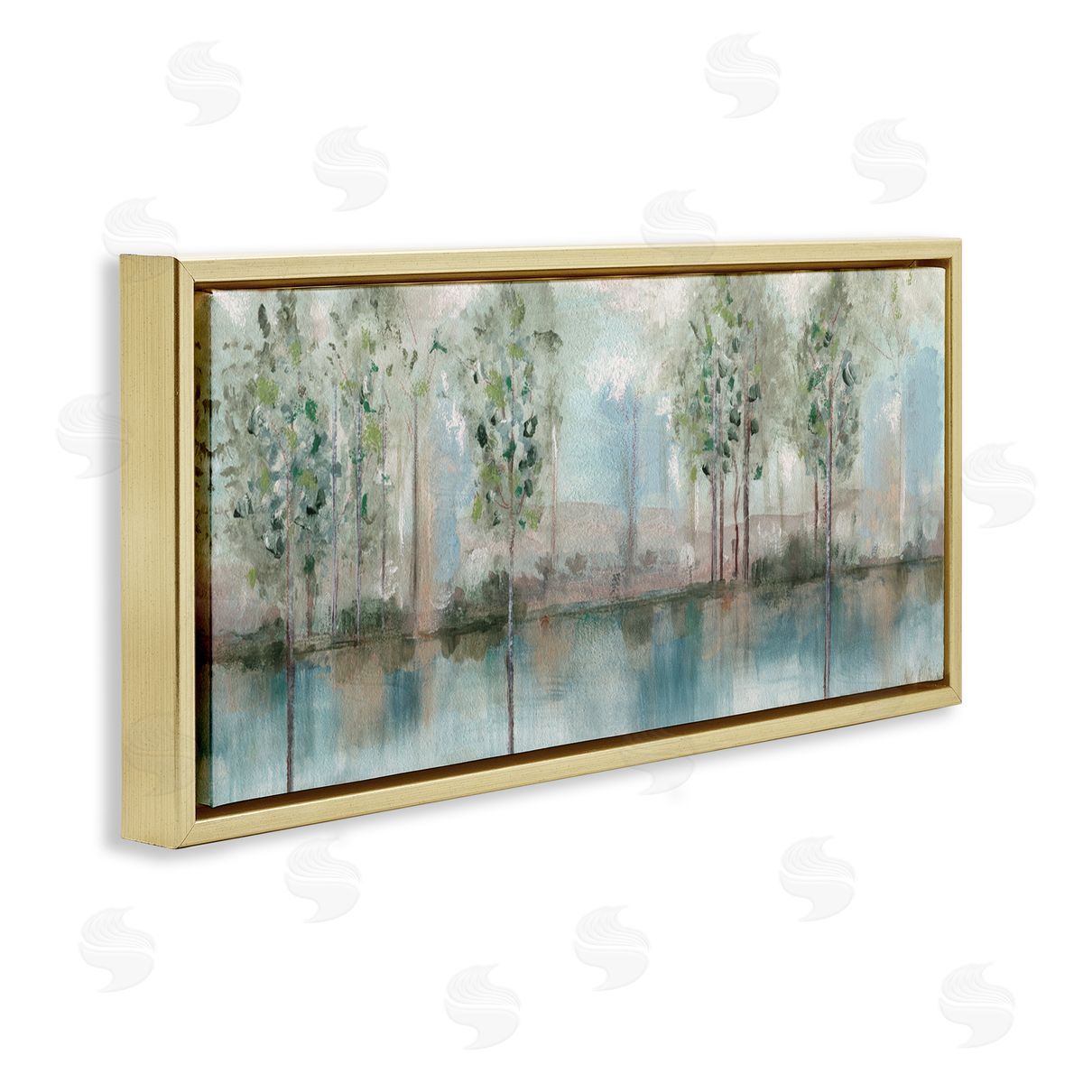 Susan Jill | Trees Reflecting on River