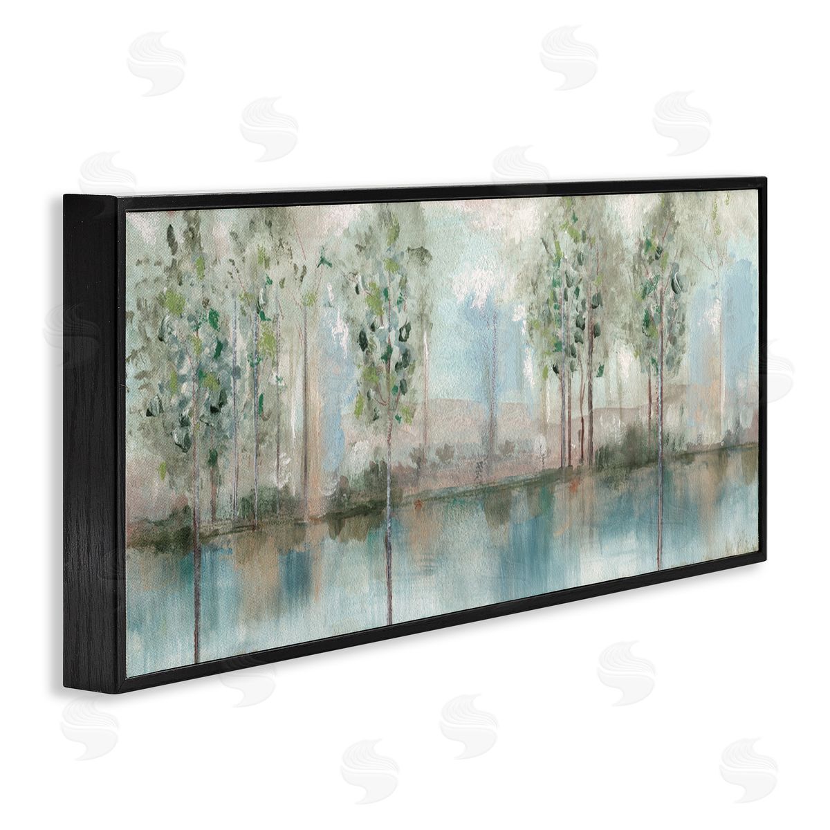 Susan Jill | Trees Reflecting on River