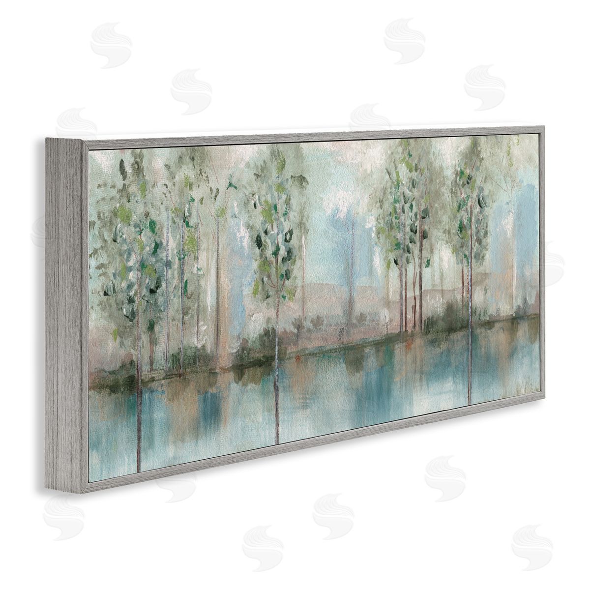 Susan Jill | Trees Reflecting on River