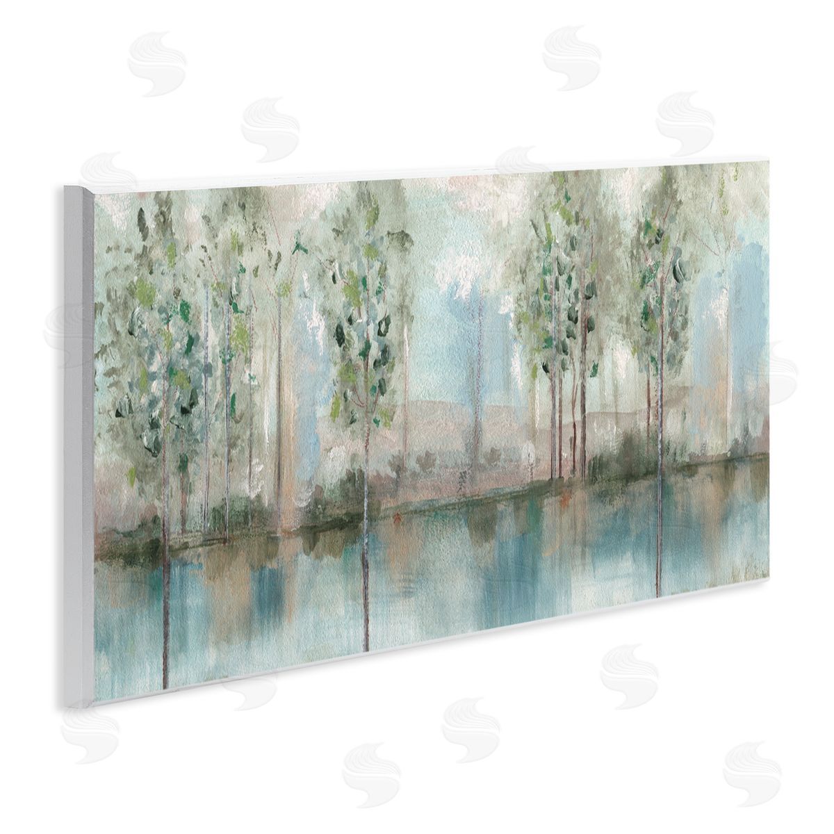 Susan Jill | Trees Reflecting on River