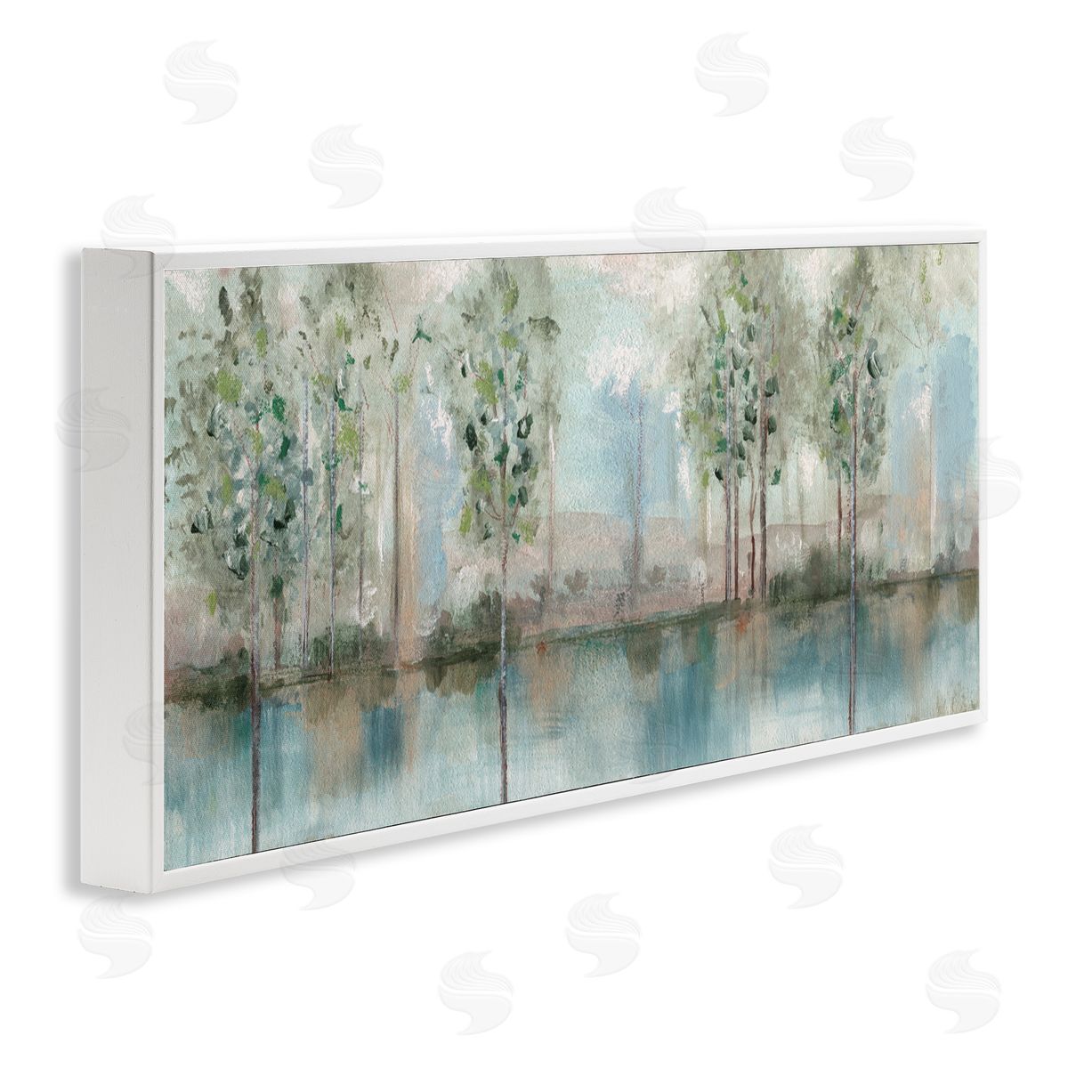 Susan Jill | Trees Reflecting on River