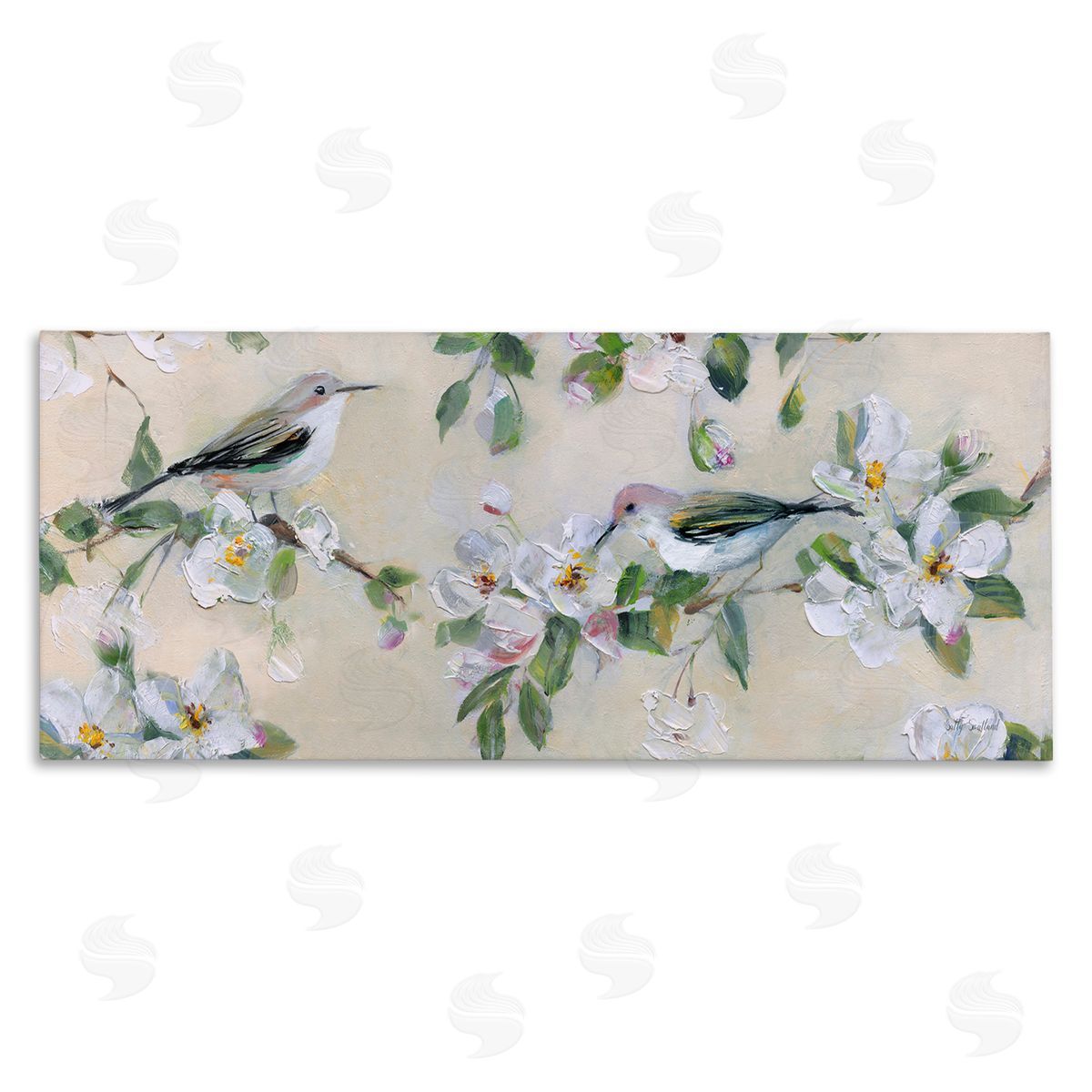 Sally Swatland | Perched Songbirds on Branches