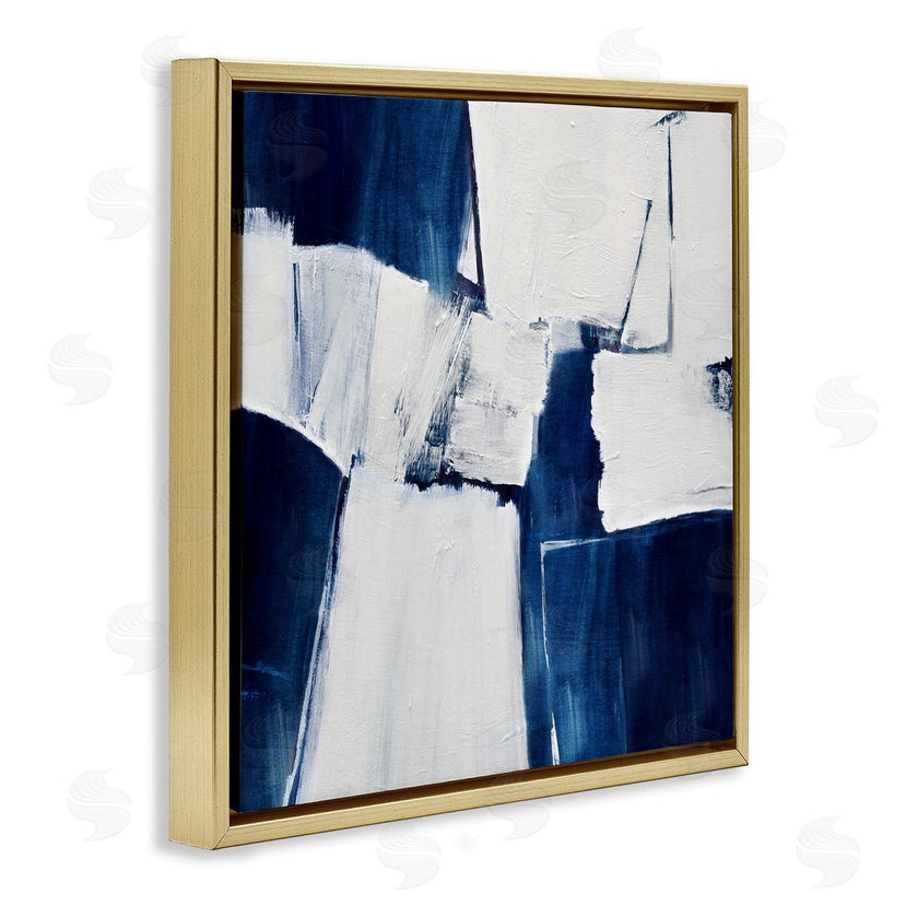 Judith Shapiro | Blue Toned Brushed Abstract