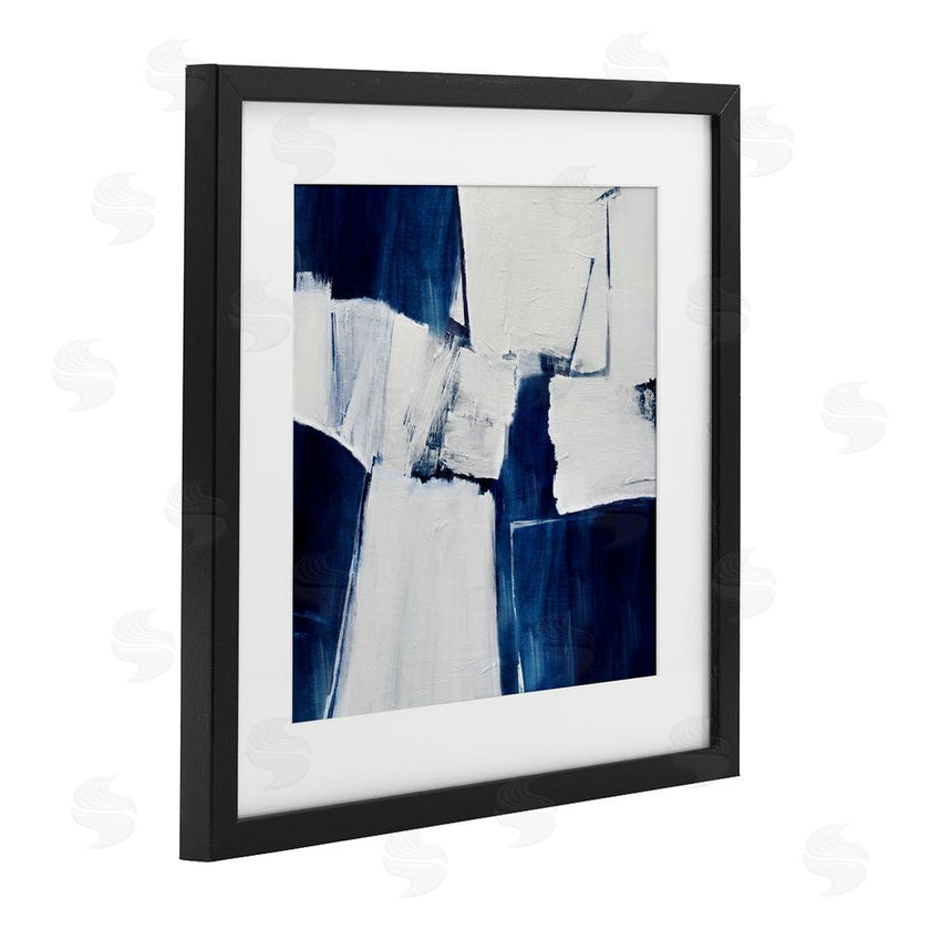 Judith Shapiro | Blue Toned Brushed Abstract