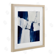 Judith Shapiro | Blue Toned Brushed Abstract