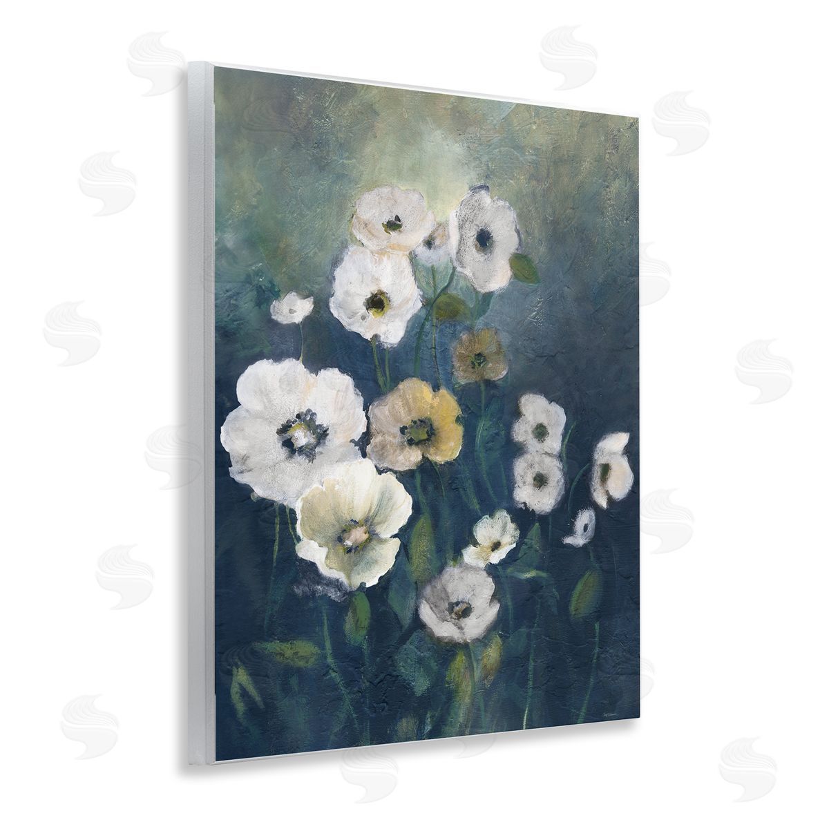 Carol Robinson | White Poppies Traditional Blooms