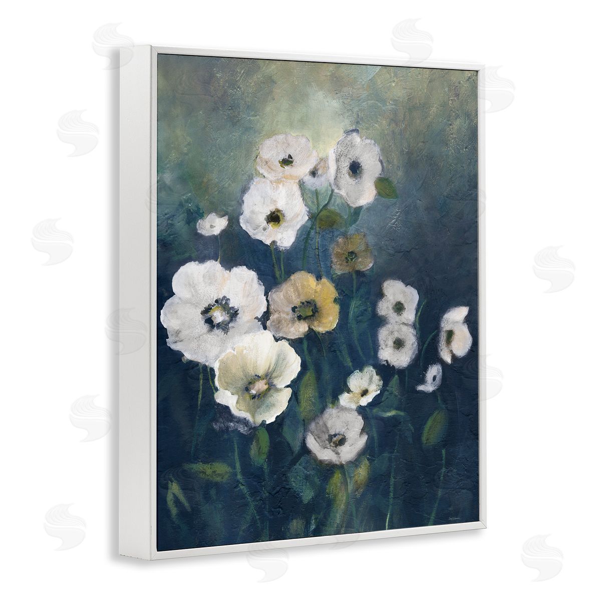Carol Robinson | White Poppies Traditional Blooms