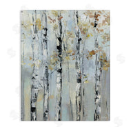 Sally Swatland | Autumn Birch Abstraction