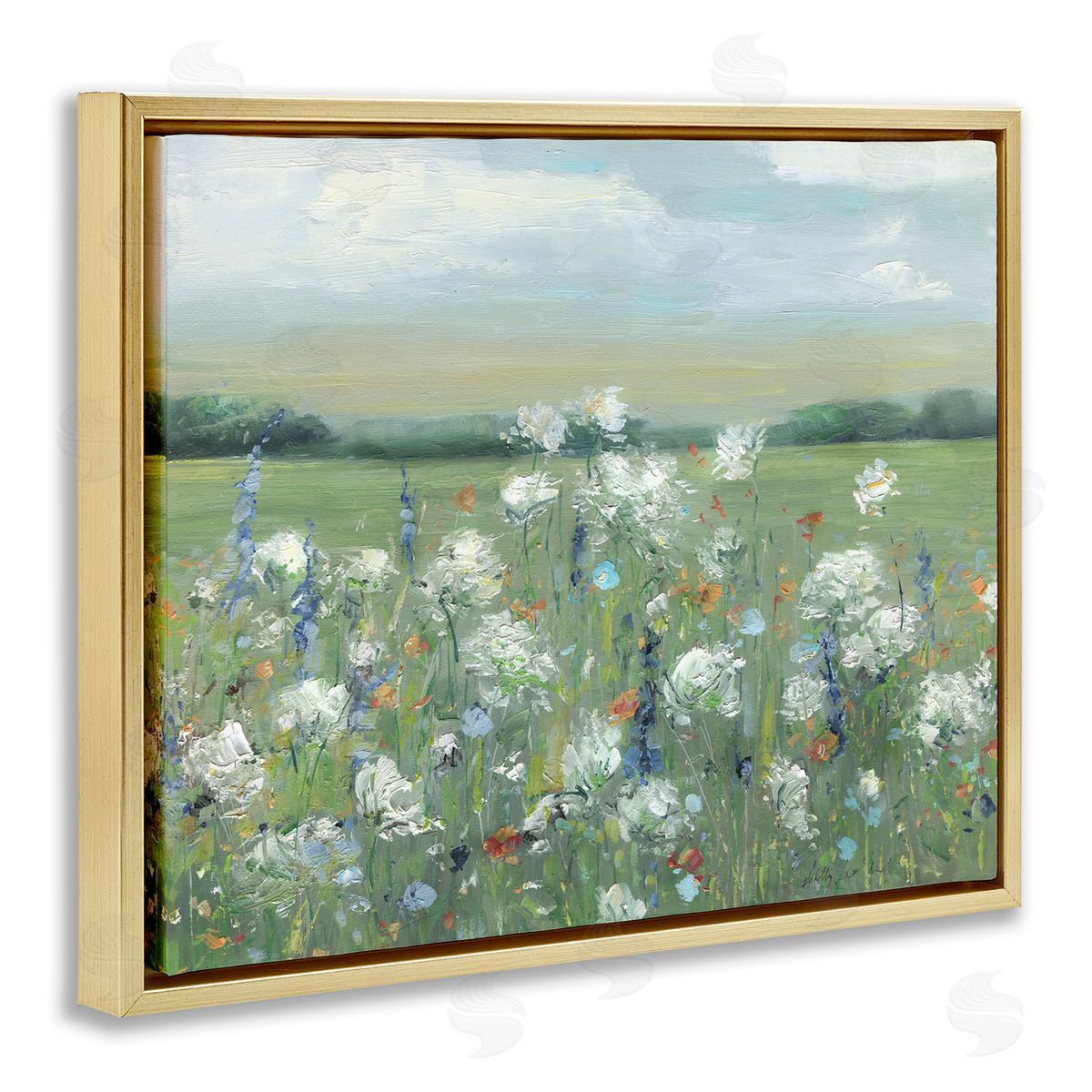 Sally Swatland | Dappled Meadow Flowers in Field