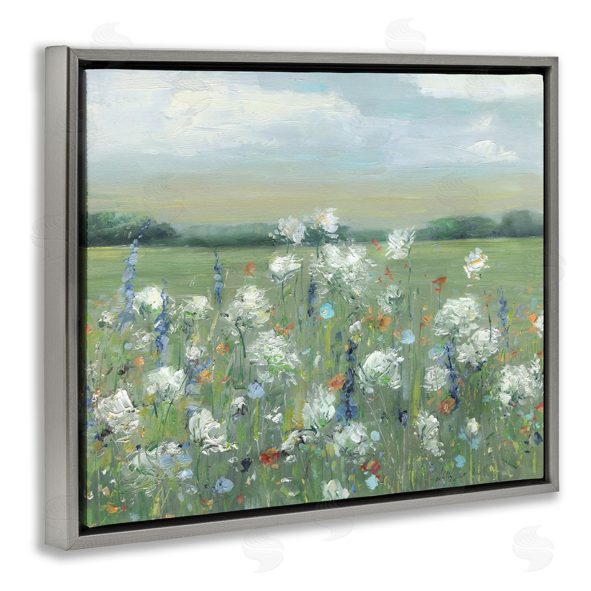 Sally Swatland | Dappled Meadow Flowers in Field