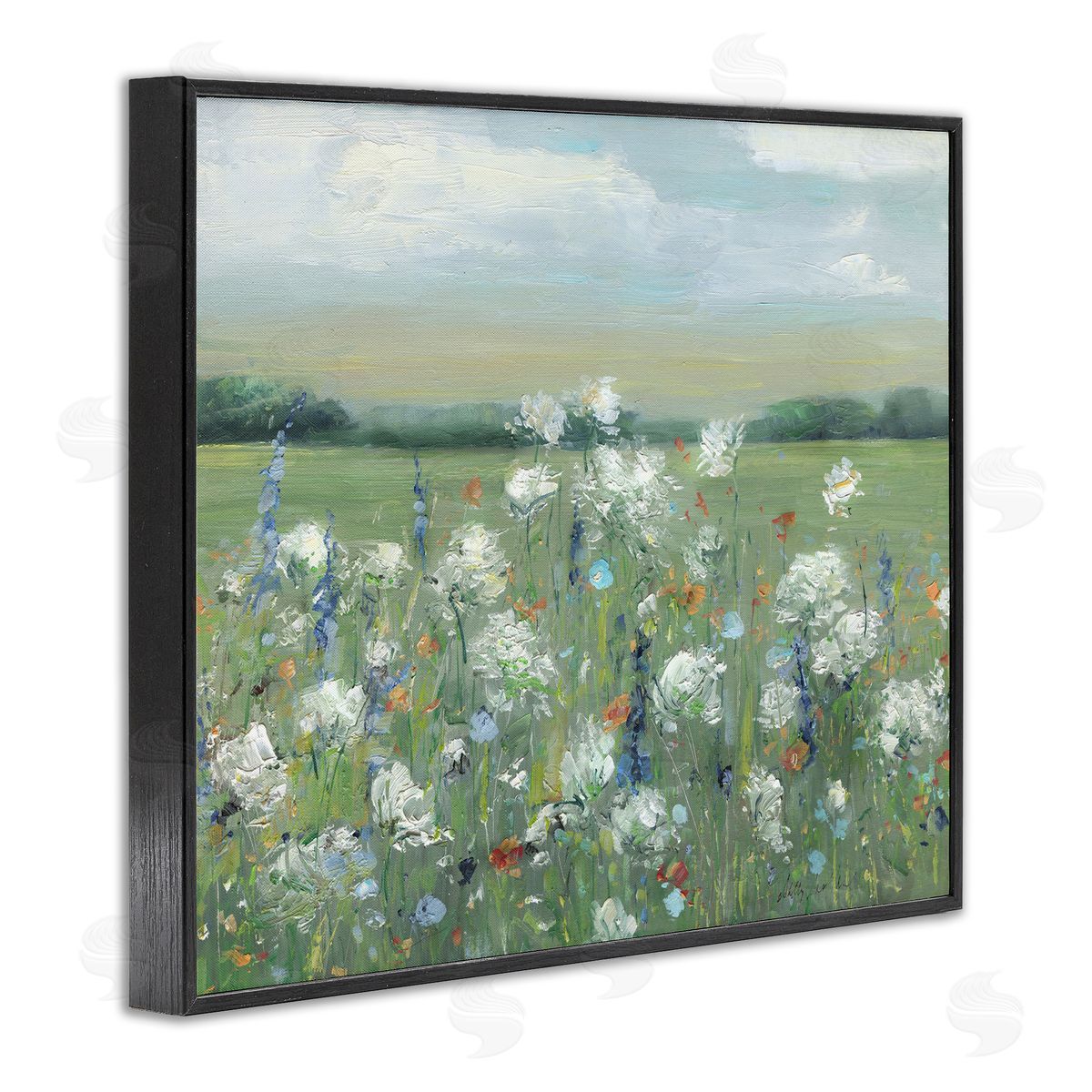 Sally Swatland | Dappled Meadow Flowers in Field