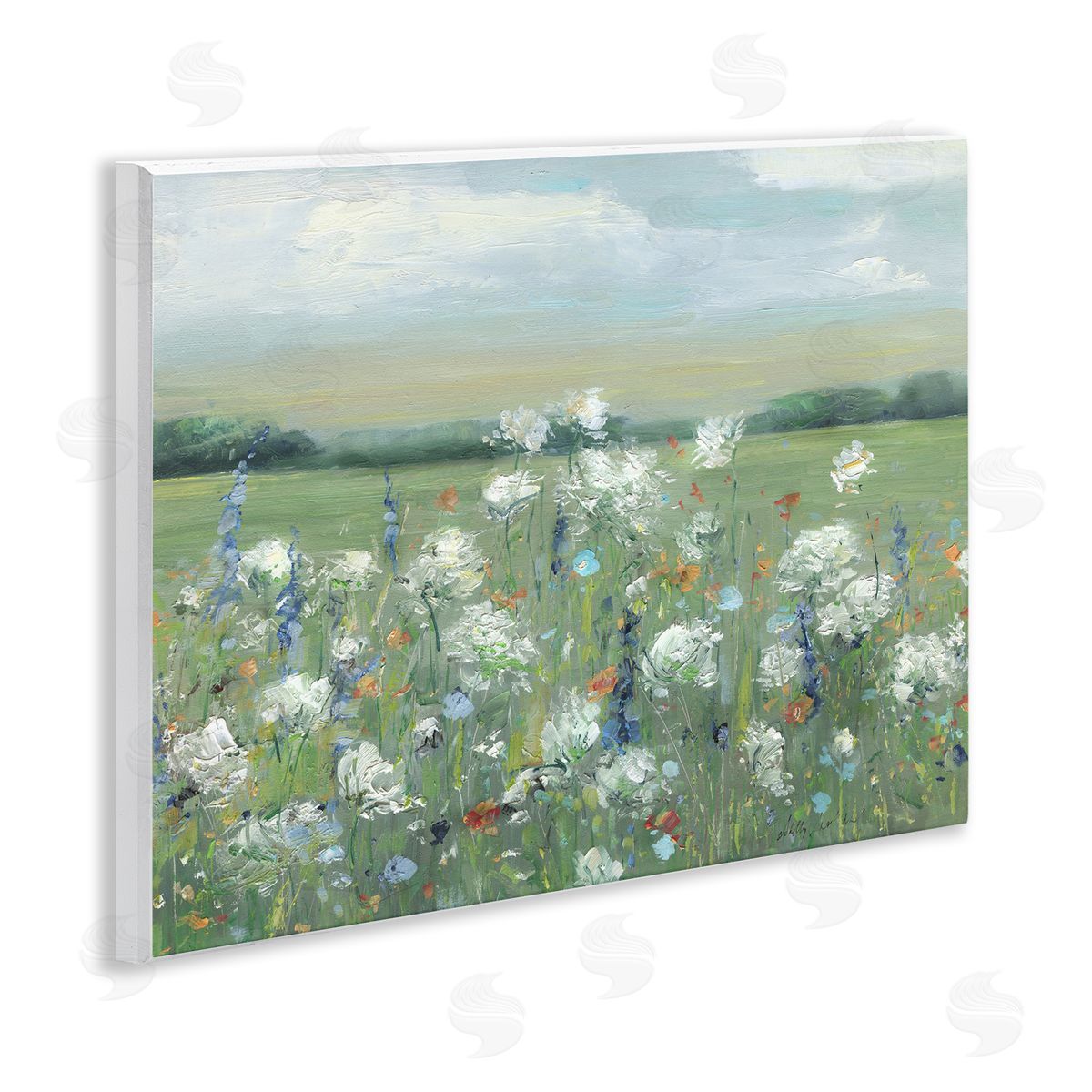 Sally Swatland | Dappled Meadow Flowers in Field