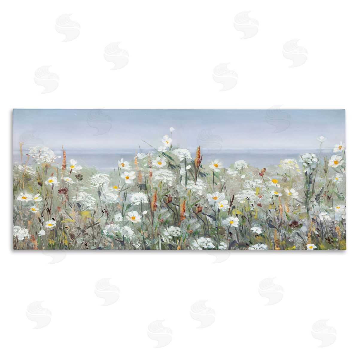 Sally Swatland | Flower Meadow & Sea Beyond