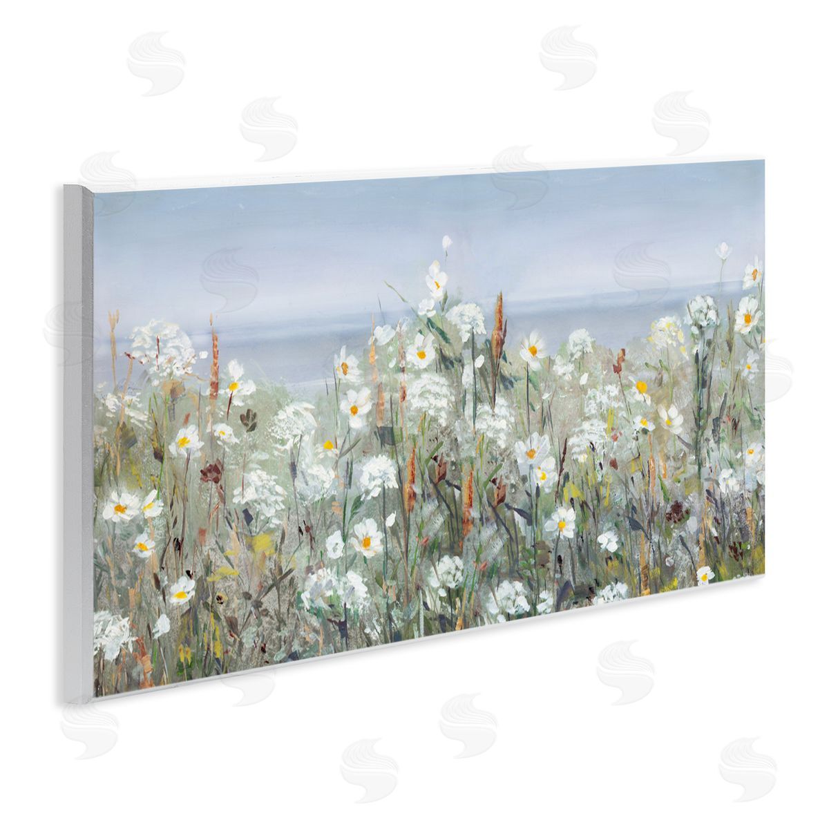 Sally Swatland | Flower Meadow & Sea Beyond