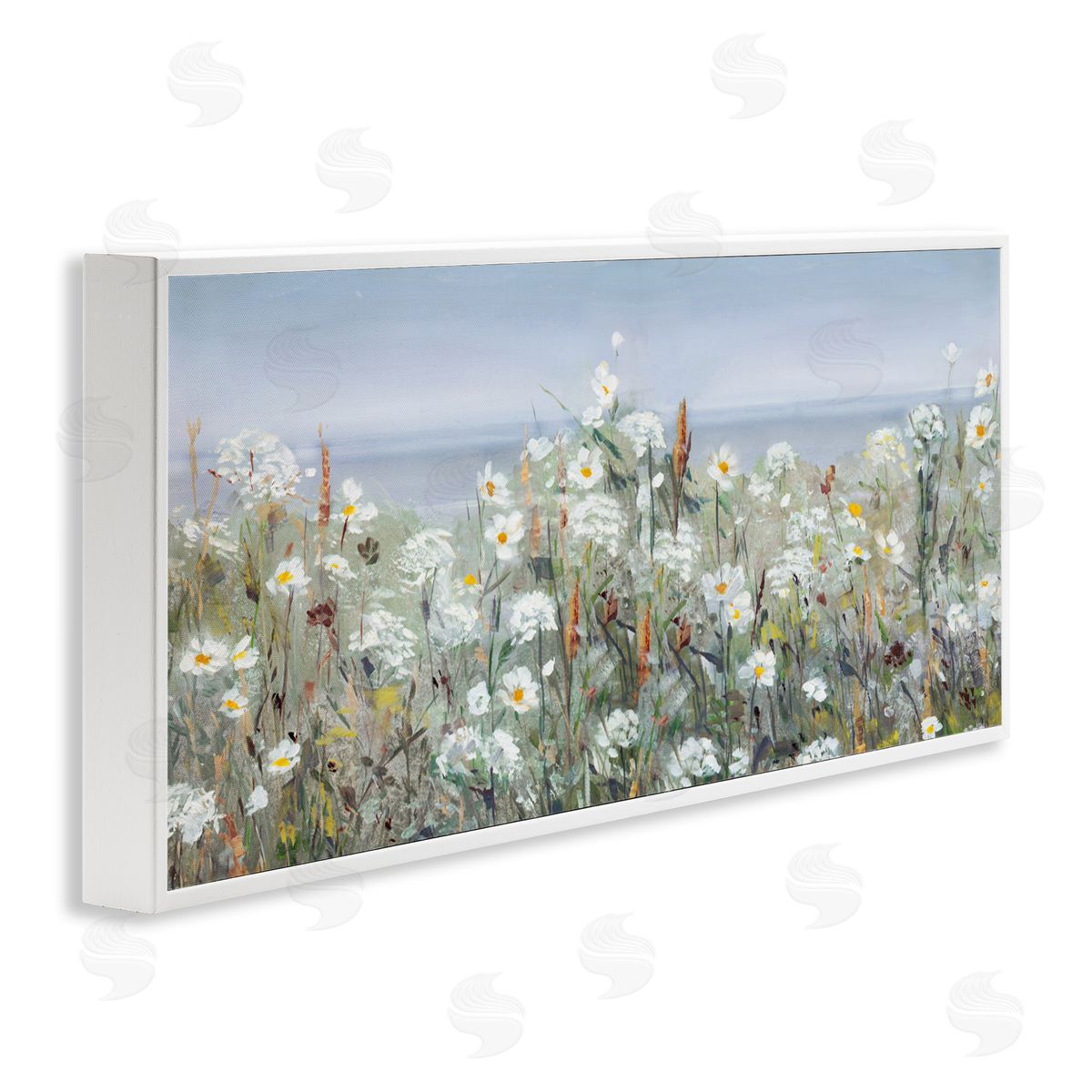 Sally Swatland | Flower Meadow & Sea Beyond